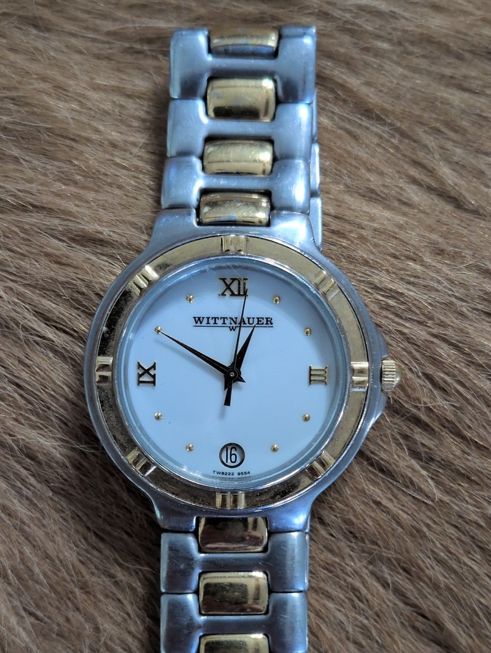 Wittnauer Two Tone 7ince Watch
